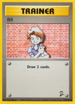 Bill 「B2 118/130」「EN」
