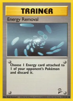 Energy Removal 「B2 119/130」「EN」