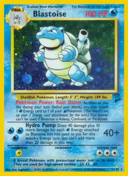 Blastoise #2/130 · Pokémon