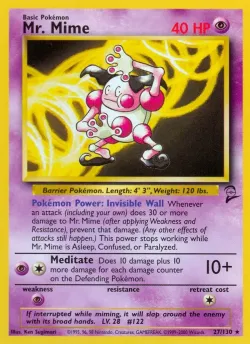 Mr. Mime #27/130 · Pokémon