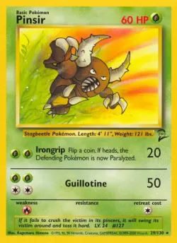 Pinsir #29/130 · Pokémon
