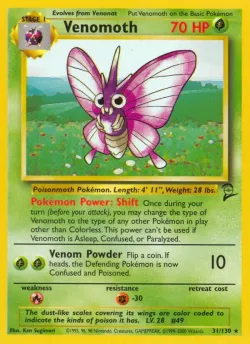 Venomoth #31/130 · Pokémon