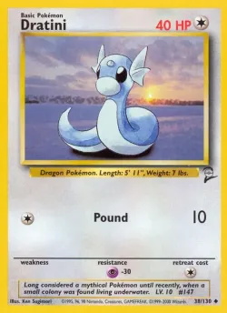 Dratini #38/130 · Pokémon