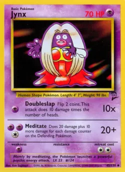 Jynx #45/130 · Pokémon