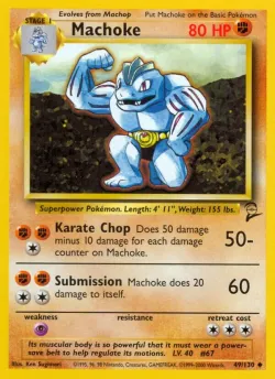 Machoke #49/130 · Pokémon