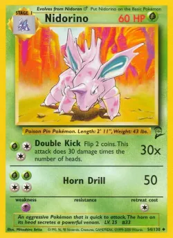 Nidorino #54/130 · Pokémon