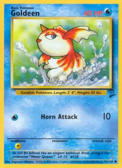 Goldeen #76/130 · Pokémon