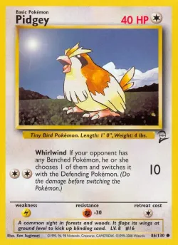 Pidgey 「B2 86/130」「EN」