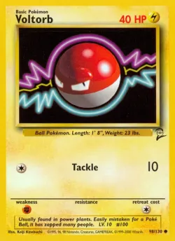 Voltorb 「B2 98/130」「EN」