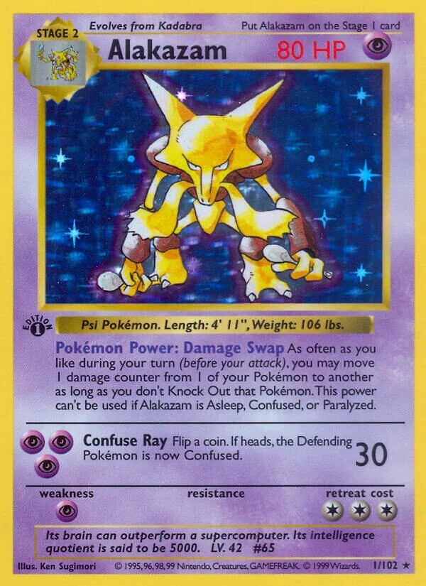 Alakazam 「BS 1/102」「EN」