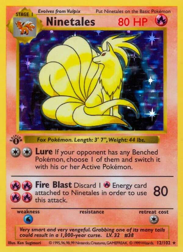 Ninetales 「BS 12/102」「EN」