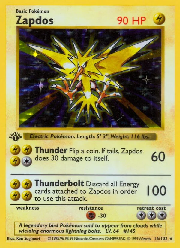Zapdos 「BS 16/102」「EN」