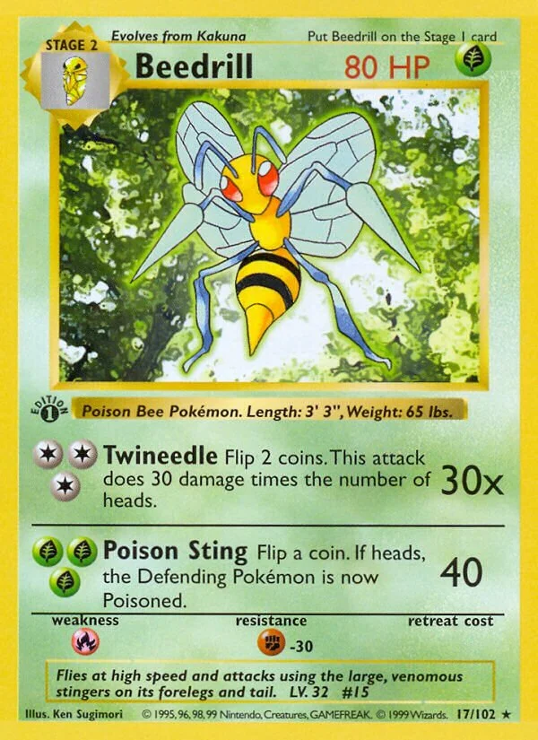 Beedrill 「BS 17/102」「EN」