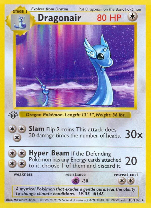 Dragonair 「BS 18/102」「EN」