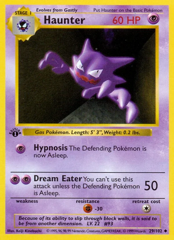 Haunter 「BS 29/102」「EN」