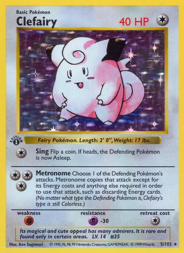 Clefairy 「BS 5/102」「EN」