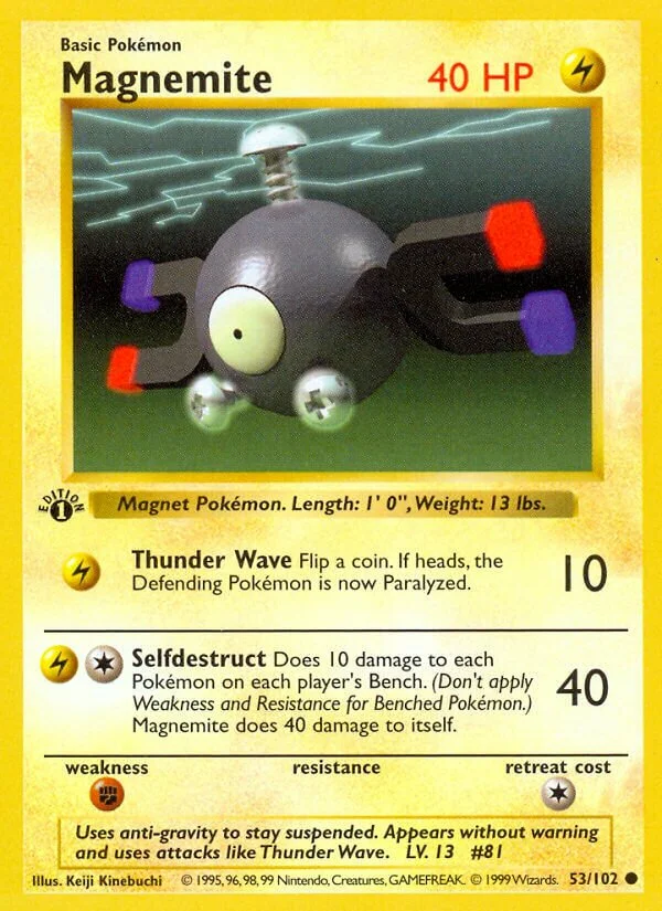 Magnemite 「BS 53/102」「EN」