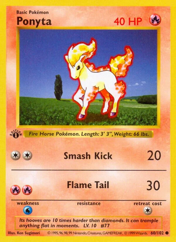 Ponyta 「BS 60/102」「EN」