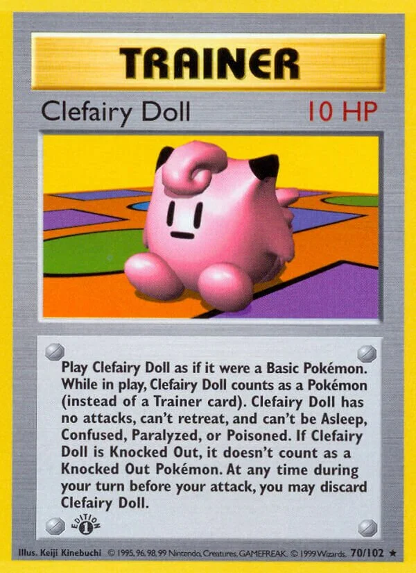 Clefairy Doll 「BS 70/102」「EN」
