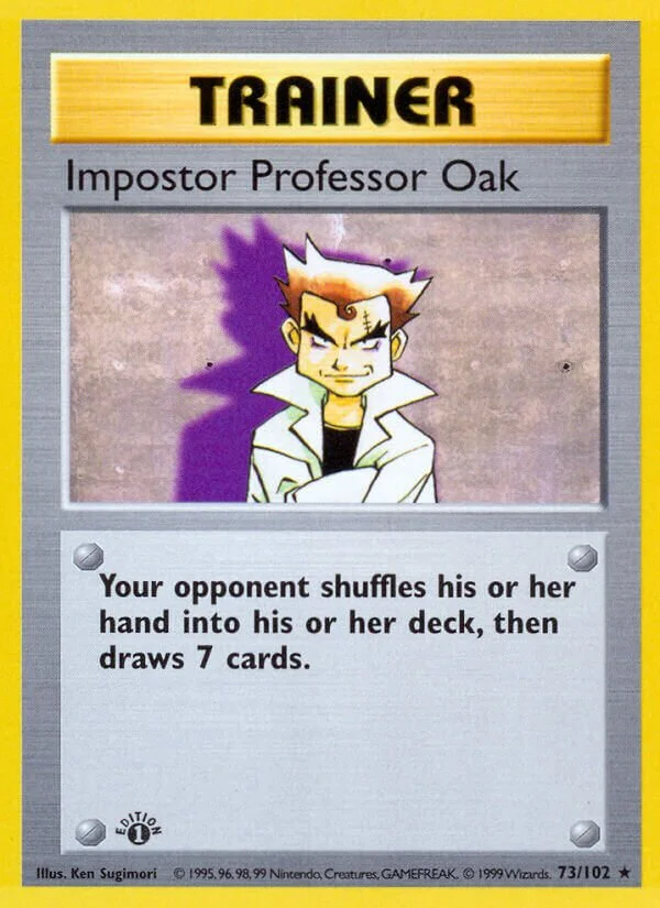Impostor Professor Oak 「BS 73/102」「EN」