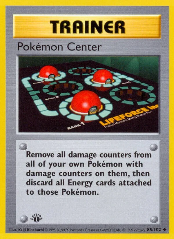 Pokémon Center 「BS 85/102」「EN」