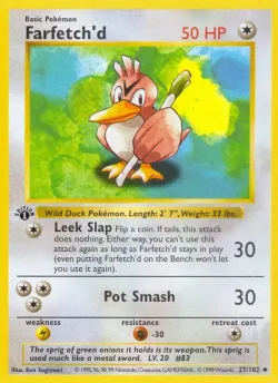 Farfetch'd #27/102 · Pokémon
