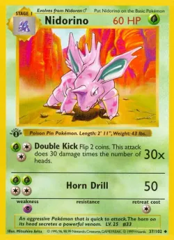 Nidorino #37/102 · Pokémon