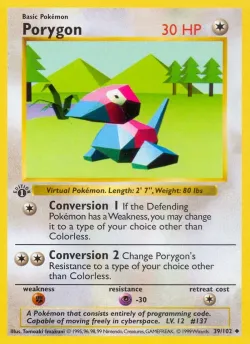 Porygon #39/102 · Pokémon