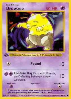 Drowzee #49/102 · Pokémon