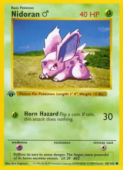 Nidoran ♂ 「BS 55/102」「EN」