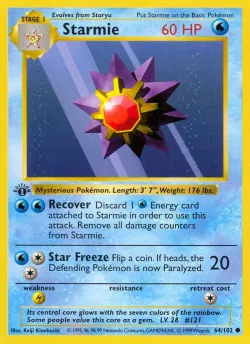 Starmie 「BS 64/102」「EN」