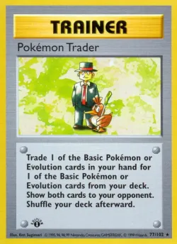 Pokémon Trader 「BS 77/102」「EN」