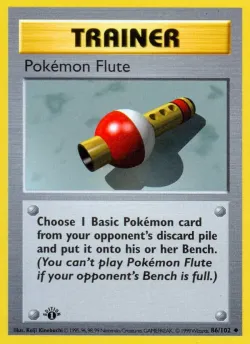 Pokémon Flute 「BS 86/102」「EN」