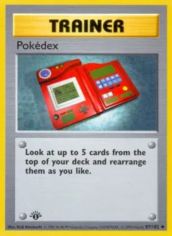 Pokédex 「BS 87/102」「EN」