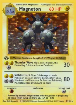 Magneton #9/102 · Pokémon