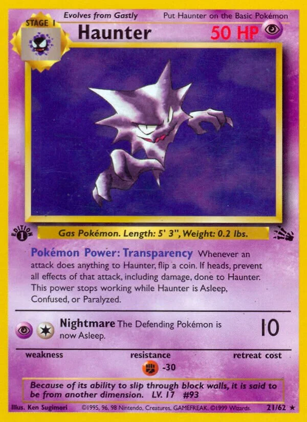 Haunter 「FO 21/62」「EN」