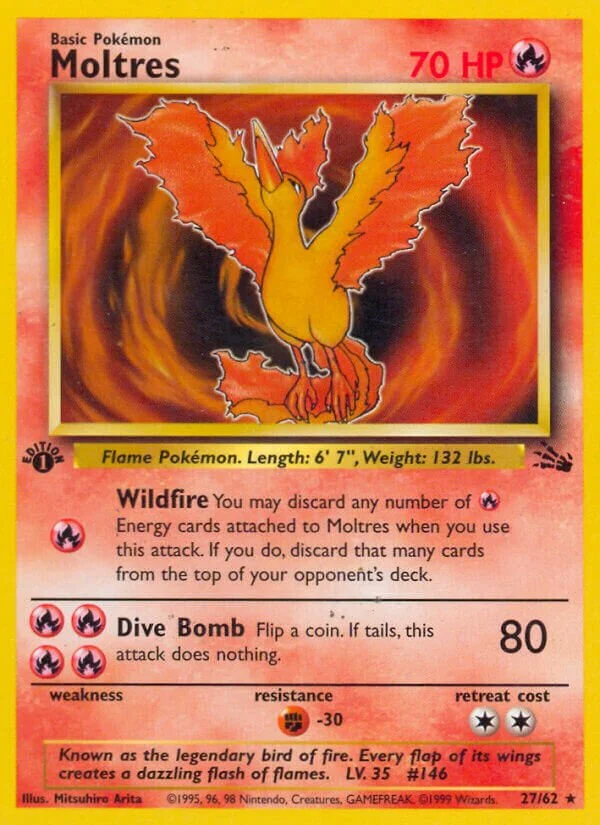 Moltres 「FO 27/62」「EN」