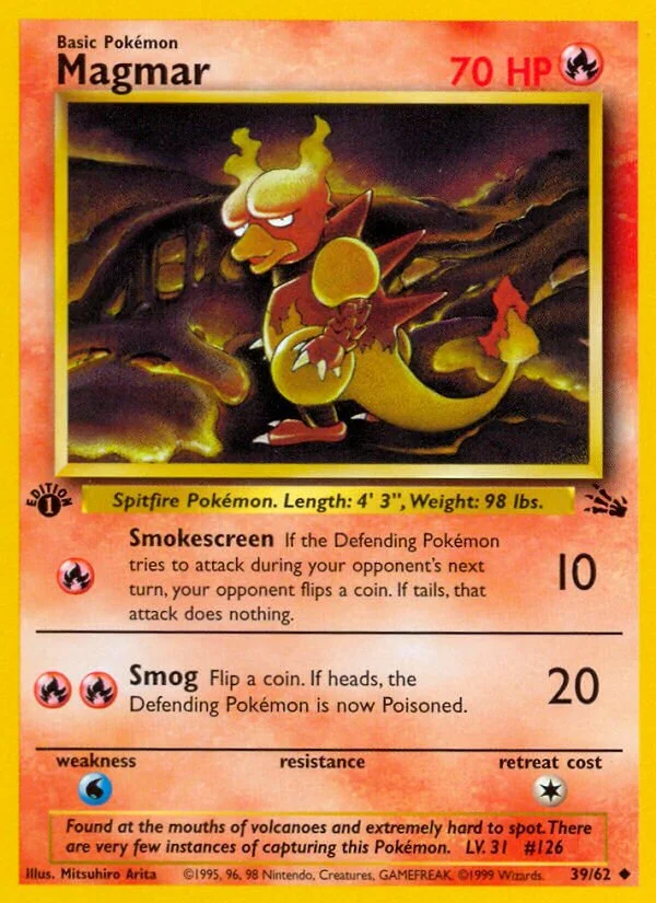 Magmar 「FO 39/62」「EN」