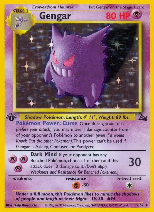 Gengar 「FO 5/62」「EN」