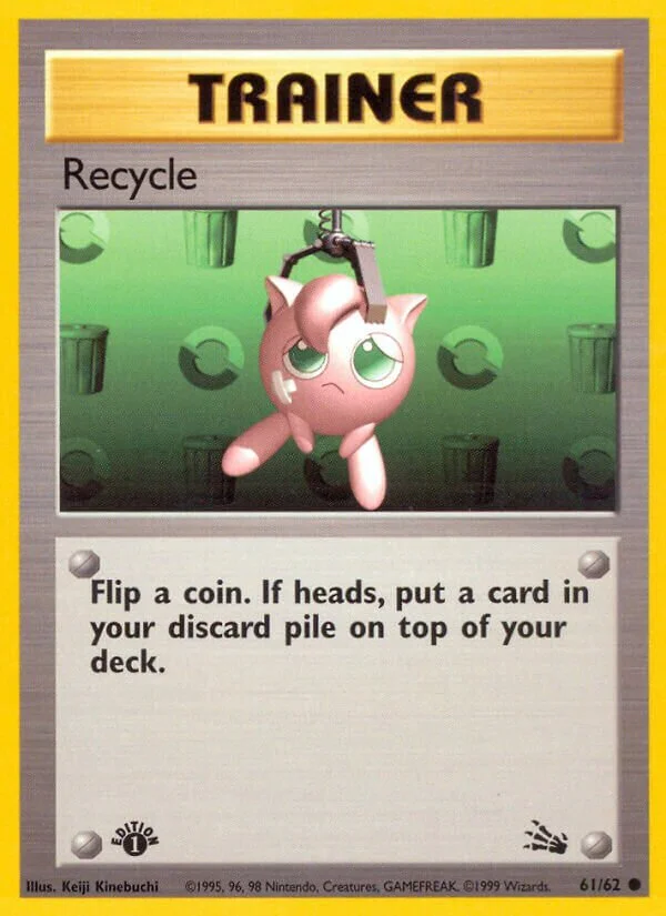 Recycle 「FO 61/62」「EN」