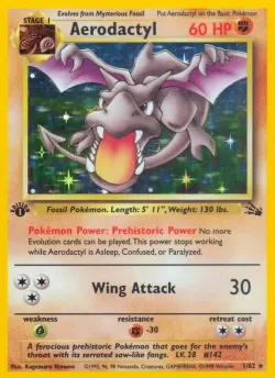 Aerodactyl #1/62 · Pokémon