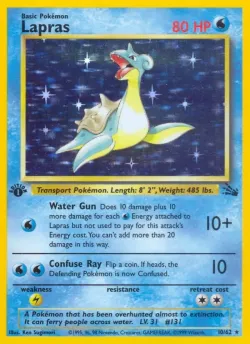Lapras #10/62 · Pokémon