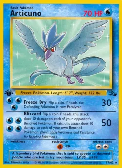 Articuno 「FO 17/62」「EN」