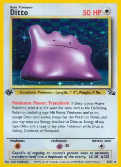 Ditto #3/62 · Pokémon