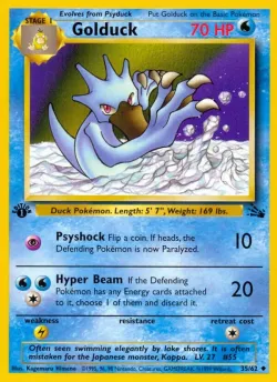 Golduck 「FO 35/62」「EN」
