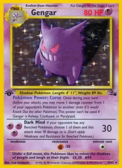 Gengar #5/62 · Pokémon