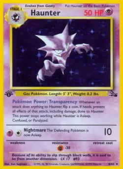 Haunter #6/62 · Pokémon