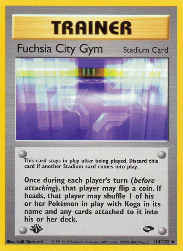 Fuchsia City Gym 「G2 114/132」「EN」
