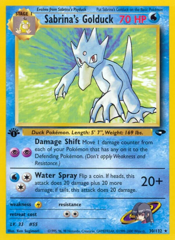 Sabrina's Golduck 「G2 30/132」「EN」