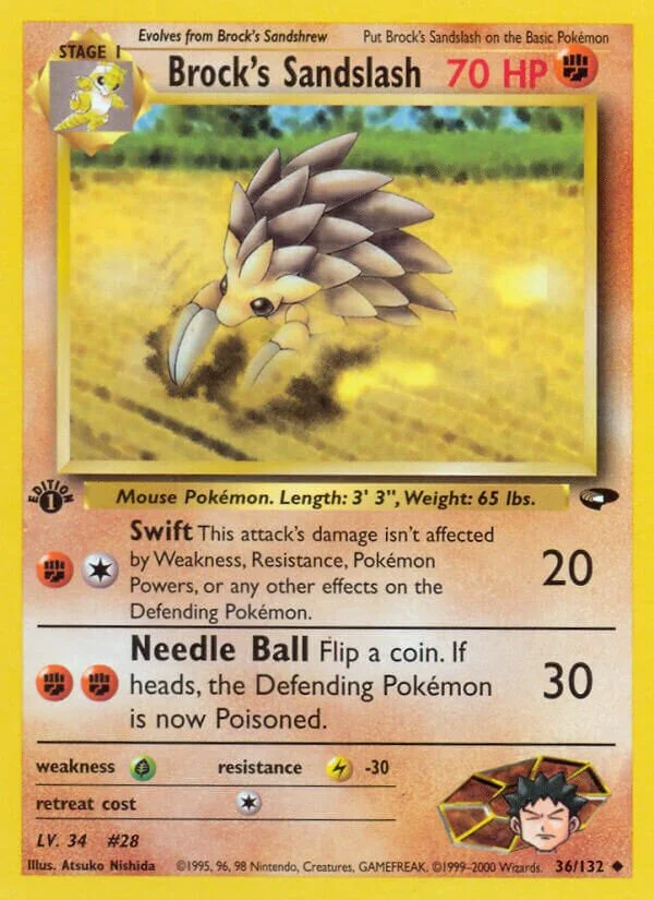 Brock's Sandslash 「G2 36/132」「EN」